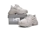  Balenciaga Triple S Letter Beige 524039 W2FA1 9710