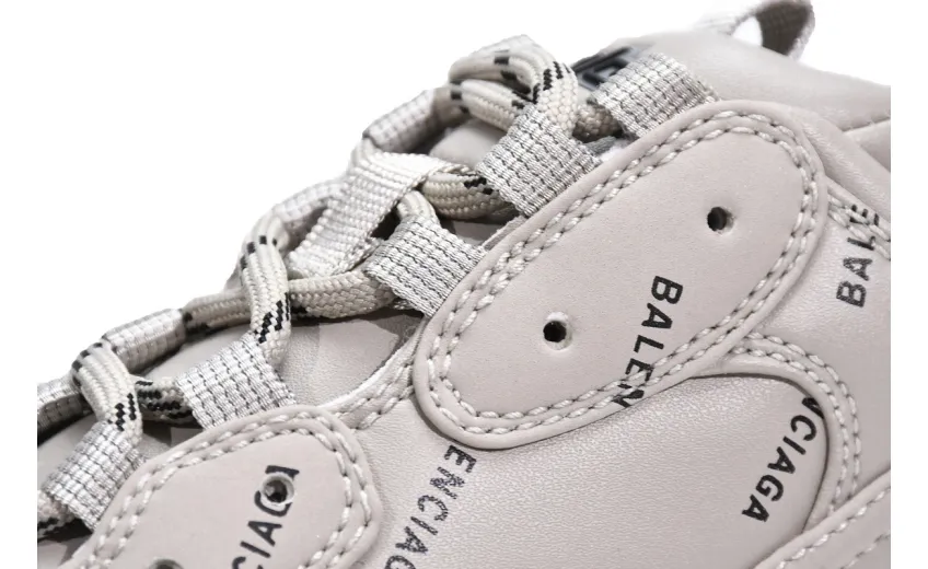  Balenciaga Triple S Letter Beige 524039 W2FA1 9710