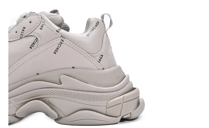  Balenciaga Triple S Letter Beige 524039 W2FA1 9710