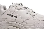  Balenciaga Triple S Letter Beige 524039 W2FA1 9710