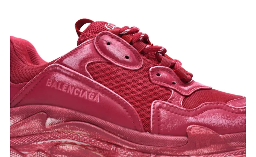  Balenciaga Triple S Red 524039 W3CN3 6000 