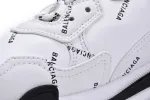  Balenciaga Triple S Letter White Rose Red 524039 W2FA4 9155 