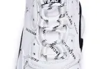  Balenciaga Triple S Letter White Rose Red 524039 W2FA4 9155 