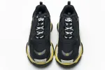  Balenciaga Triple S Black Yellow 483513 W06E1 1078