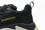  Balenciaga Triple S Black Yellow 483513 W06E1 1078