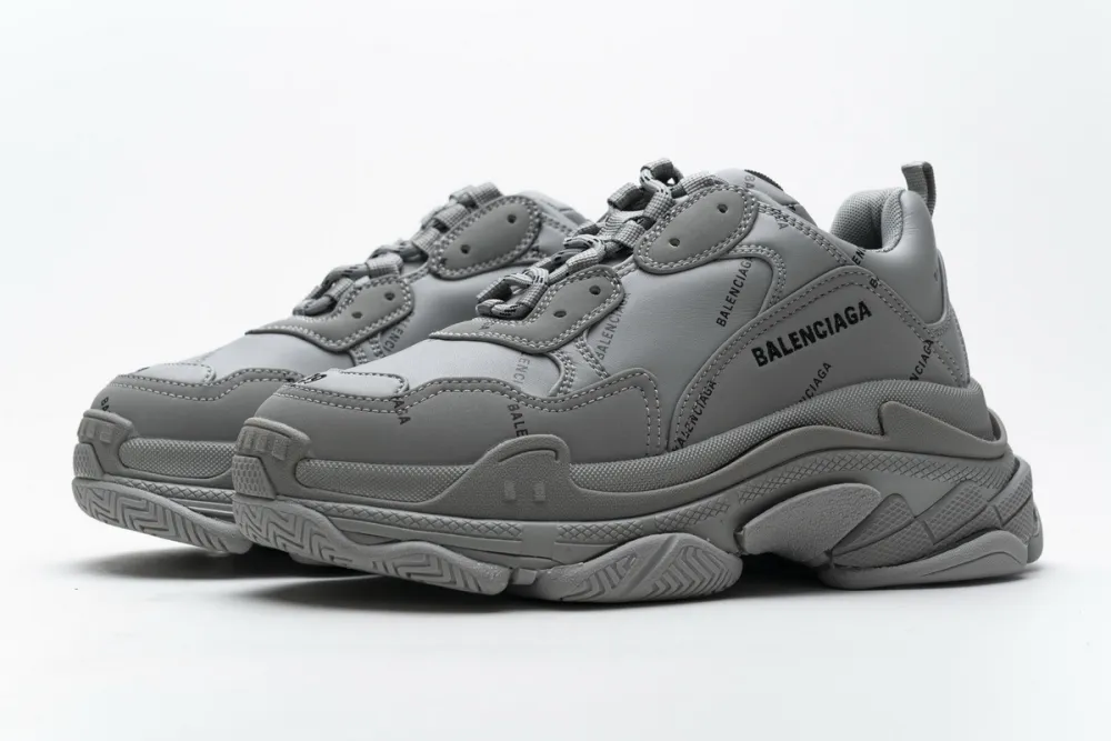  Balenciaga Triple S Grey Black 536737 W2FA1 1210
