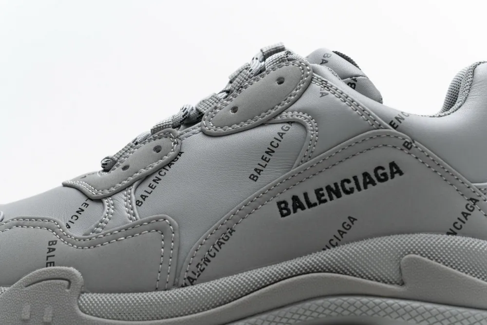  Balenciaga Triple S Grey Black 536737 W2FA1 1210