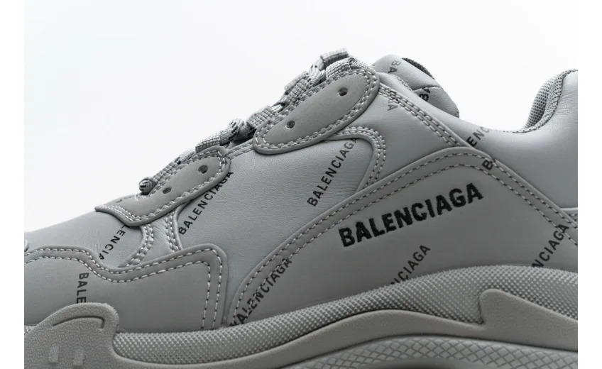  Balenciaga Triple S Grey Black 536737 W2FA1 1210