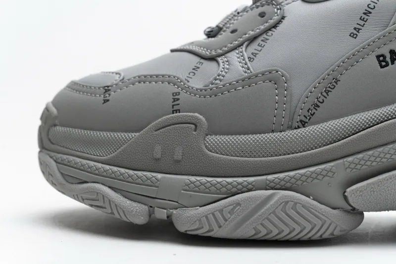  Balenciaga Triple S Grey Black 536737 W2FA1 1210