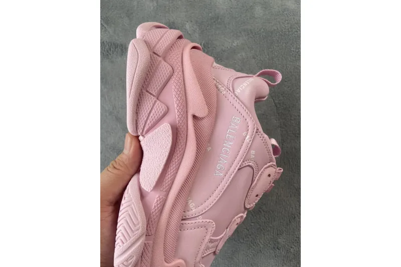  Balenciaga Triple S Letter Pink 524039 W2FA1 5090