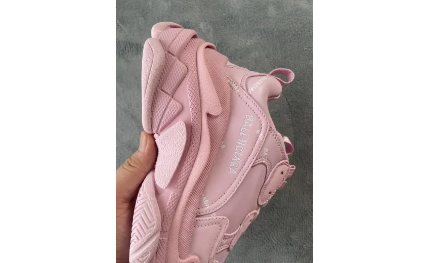  Balenciaga Triple S Letter Pink 524039 W2FA1 5090