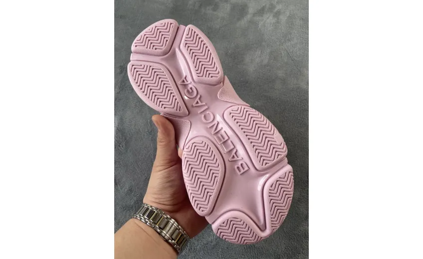  Balenciaga Triple S Letter Pink 524039 W2FA1 5090