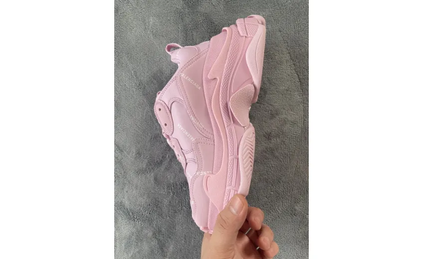  Balenciaga Triple S Letter Pink 524039 W2FA1 5090