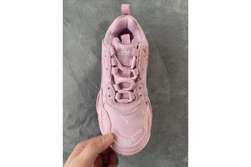  Balenciaga Triple S Letter Pink 524039 W2FA1 5090