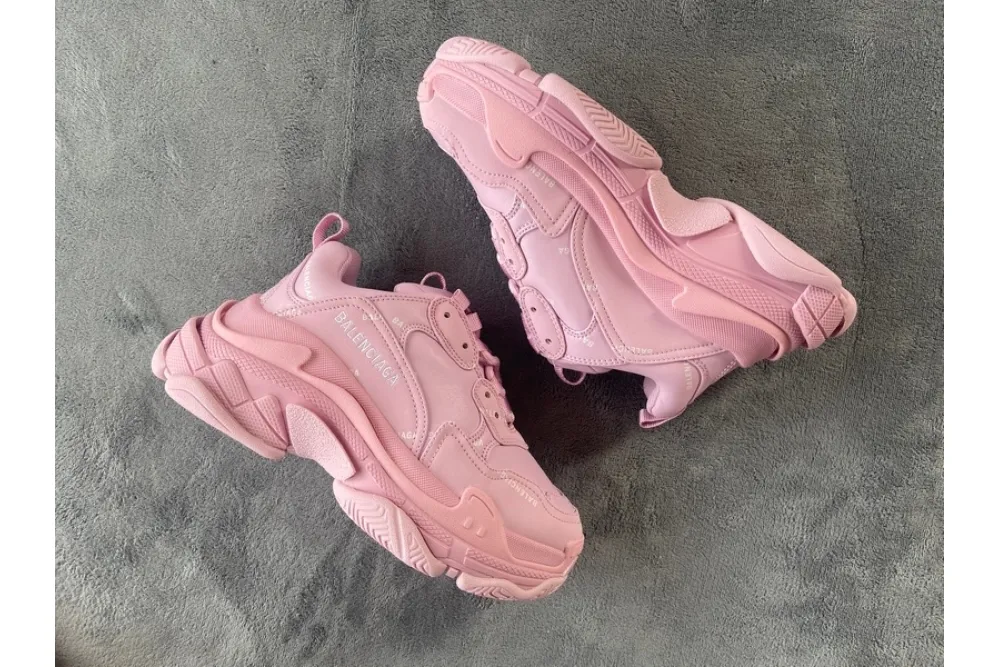  Balenciaga Triple S Letter Pink 524039 W2FA1 5090