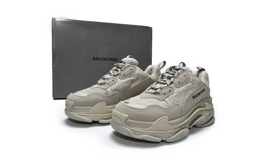  Balenciaga Triple S Rice Ash 534737 W2FW1 9700