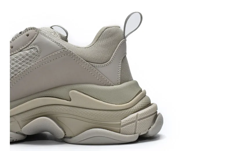  Balenciaga Triple S Rice Ash 534737 W2FW1 9700