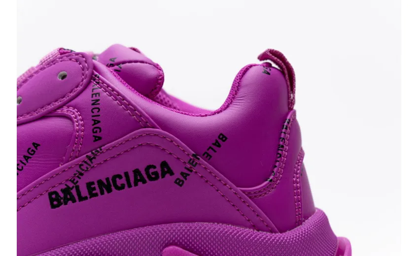  Balenciaga Triple S Letter Pulm Powder 524039 W2FA1 7634