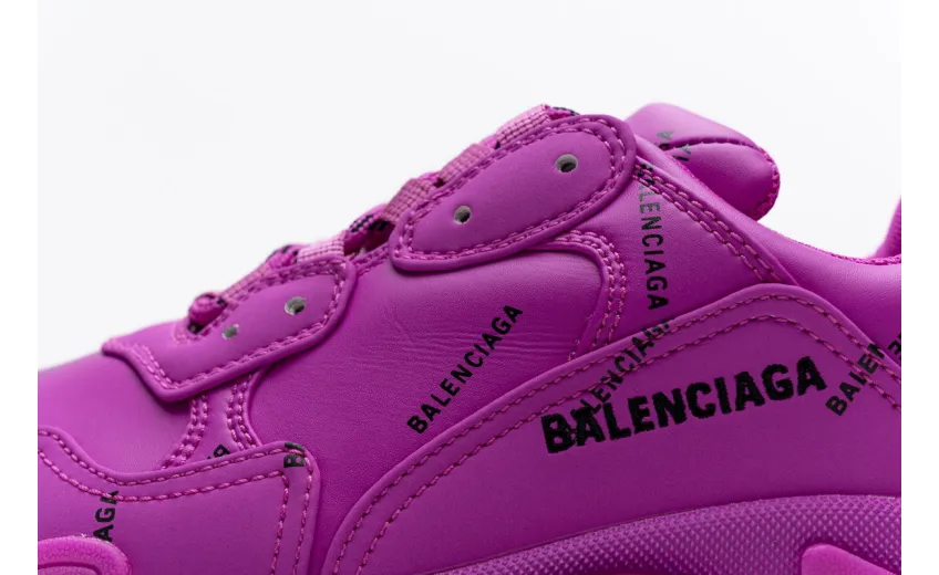  Balenciaga Triple S Letter Pulm Powder 524039 W2FA1 7634