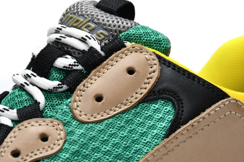  Balenciaga Triple S Green Yellow 483513 W06E3 7070