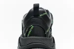  Balenciaga Triple S Letter Fluorescent Yellow 524039 W2FA1 7633