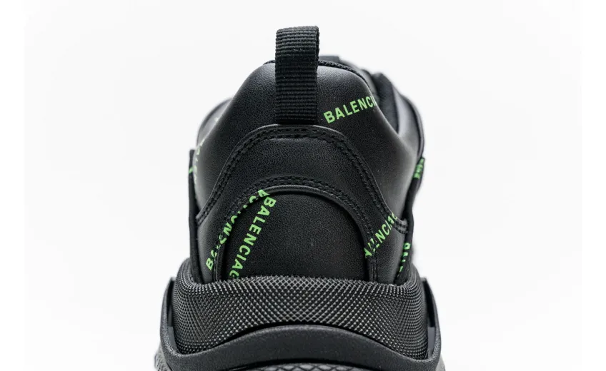  Balenciaga Triple S Letter Fluorescent Yellow 524039 W2FA1 7633