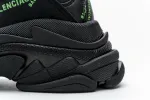  Balenciaga Triple S Letter Fluorescent Yellow 524039 W2FA1 7633
