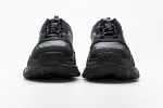  Balenciaga Triple S Letter Black Pink 524039 W2FA1 7635