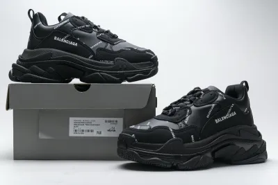  Balenciaga Triple S Black 524039 W06E2 2020 01
