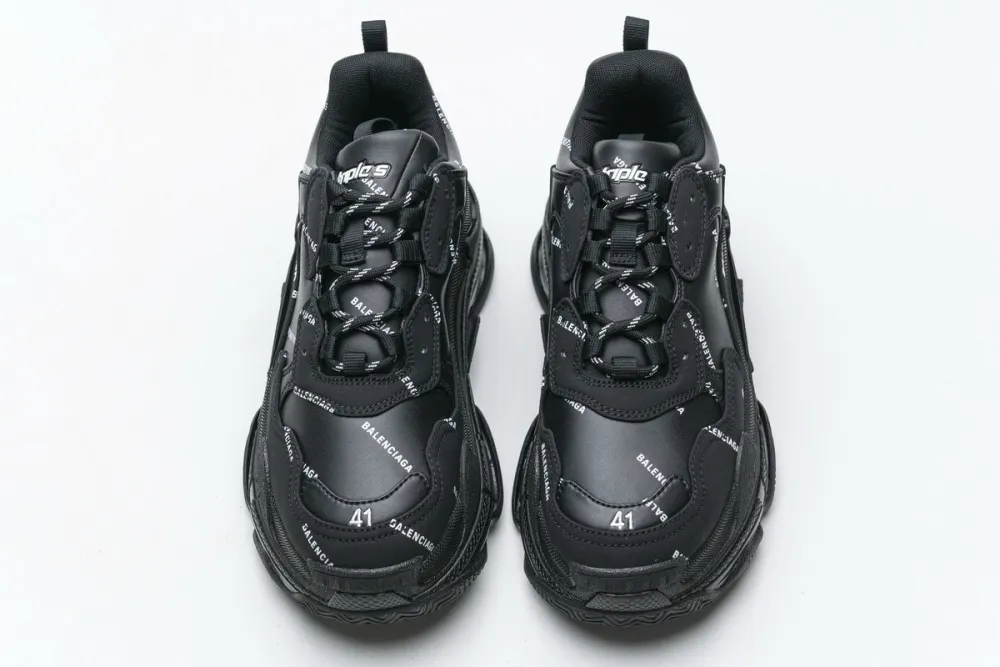  Balenciaga Triple S Black 524039 W06E2 2020