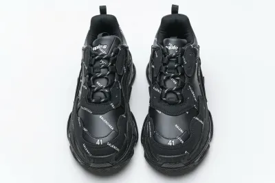  Balenciaga Triple S Black 524039 W06E2 2020 02