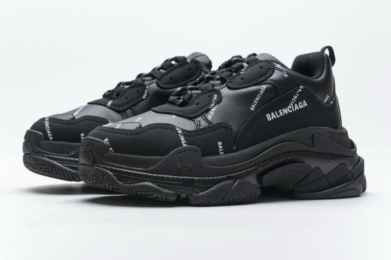  Balenciaga Triple S Black 524039 W06E2 2020