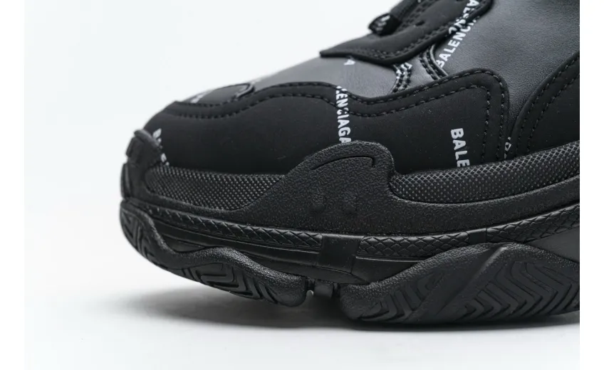  Balenciaga Triple S Black 524039 W06E2 2020