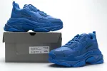  Balenciaga Triple S Letter Blue 536737 W06E2 0848