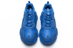  Balenciaga Triple S Letter Blue 536737 W06E2 0848
