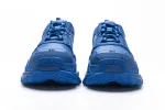  Balenciaga Triple S Letter Blue 536737 W06E2 0848