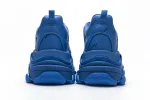  Balenciaga Triple S Letter Blue 536737 W06E2 0848