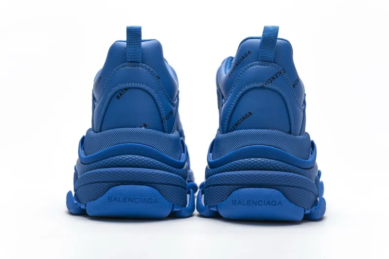 Balenciaga Triple S Letter Blue 536737 W06E2 0848