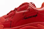  Balenciaga Triple S Letter Bright Red 524039 W2FA1 7632