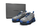 Balenciaga Triple S Grey Sapphire 536737 W09ON1 9018