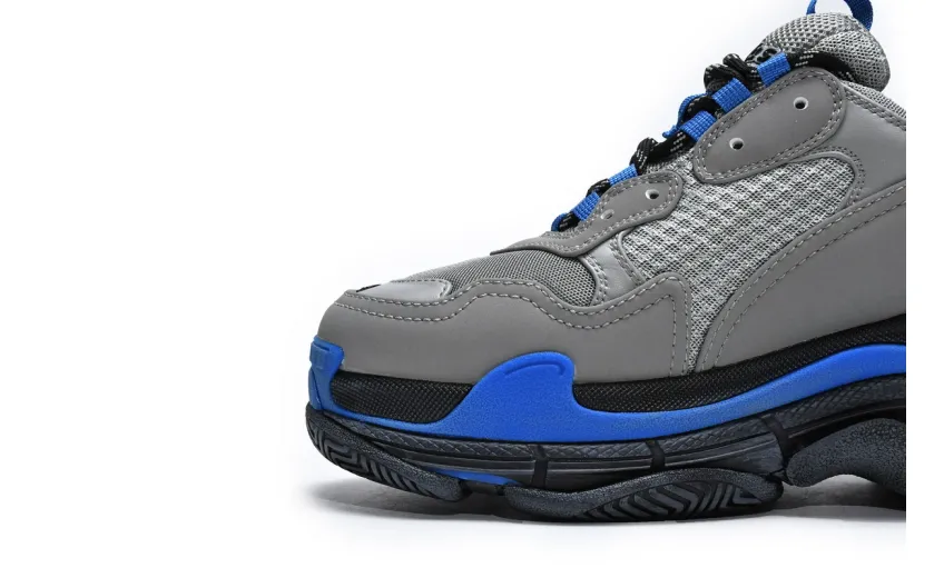  Balenciaga Triple S Grey Sapphire 536737 W09ON1 9018