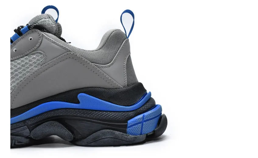  Balenciaga Triple S Grey Sapphire 536737 W09ON1 9018