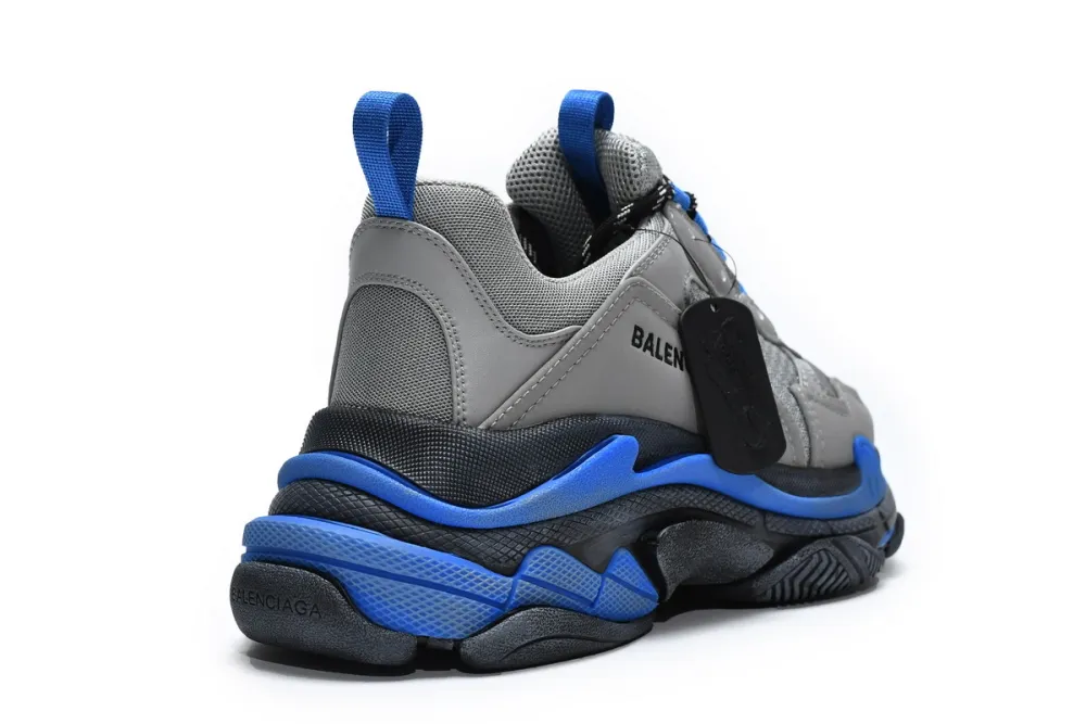  Balenciaga Triple S Grey Sapphire 536737 W09ON1 9018