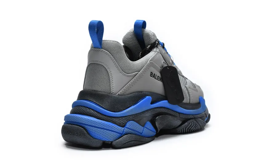  Balenciaga Triple S Grey Sapphire 536737 W09ON1 9018