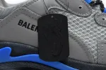  Balenciaga Triple S Grey Sapphire 536737 W09ON1 9018