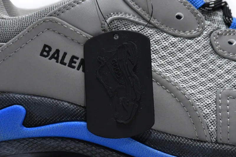  Balenciaga Triple S Grey Sapphire 536737 W09ON1 9018