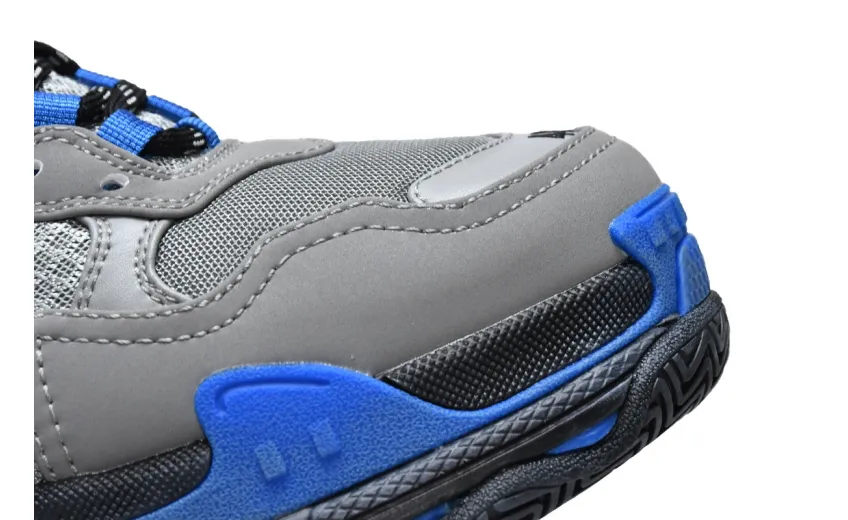  Balenciaga Triple S Grey Sapphire 536737 W09ON1 9018
