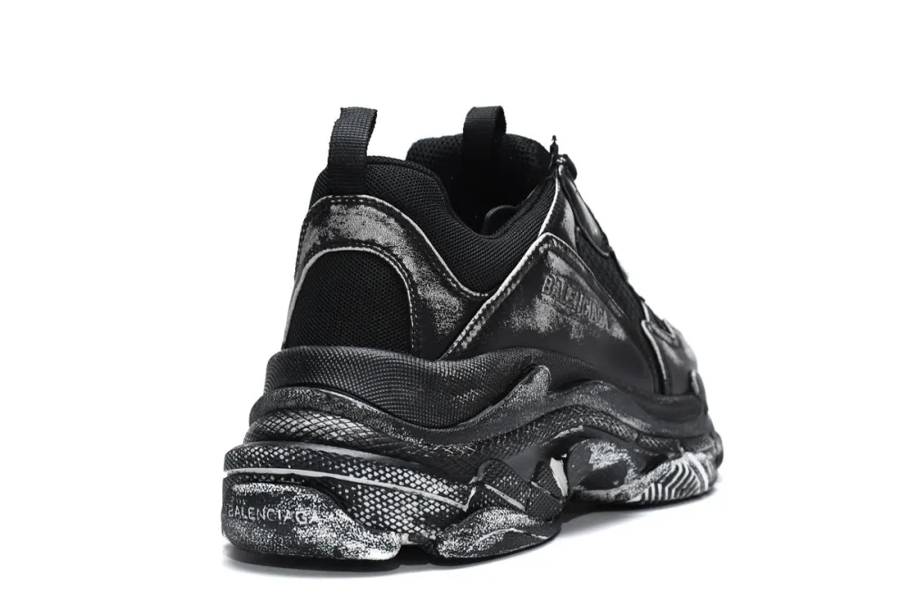  Balenciaga Triple S Black 524039 WN3 1000