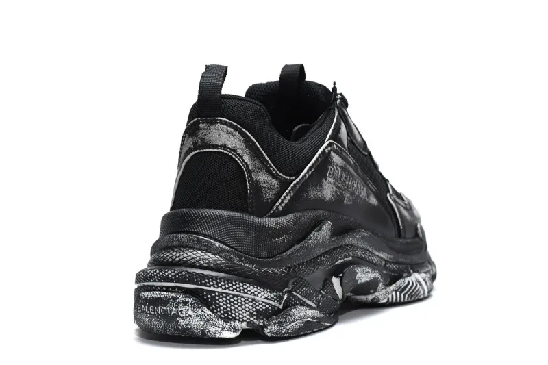  Balenciaga Triple S Black 524039 WN3 1000