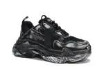  Balenciaga Triple S Black 524039 WN3 1000